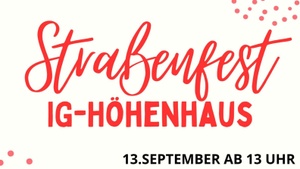 Straßenfest IG Höhenhaus am 13. September 2025 – Das große Veedel-Highlight in Köln-Höhenhaus