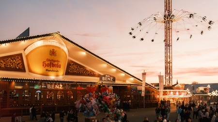 Cannstatter Volksfest 2025 | Beim BENZ - Das Hofbräu Zelt