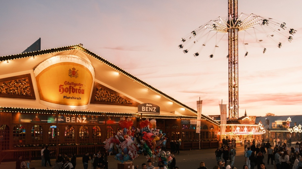 Cannstatter Volksfest 2025 | Beim BENZ - Das Hofbräu Zelt