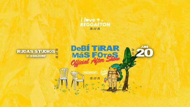 BAD BUNNY official after show party | Düsseldorf | RUDAS CLUB