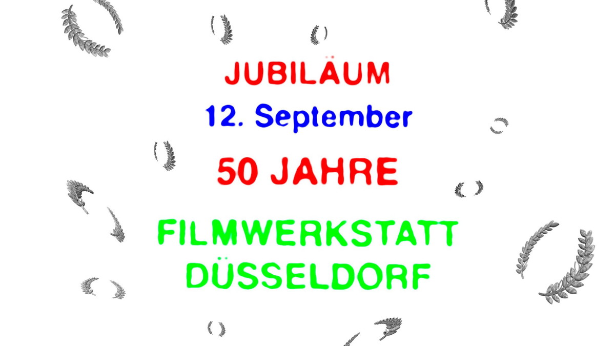 Titelbild der Veranstaltung 50 Jahre Filmwerkstatt – Jubiläum