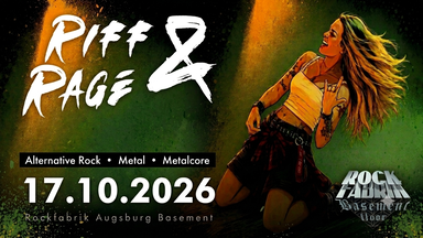 RIFF & RAGE - Metal x Metalcore x Alternative Rock