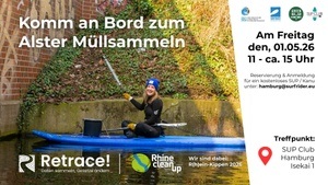 RETRACE! Alster Müllsammeln - R(h)ein-Kippen 2026