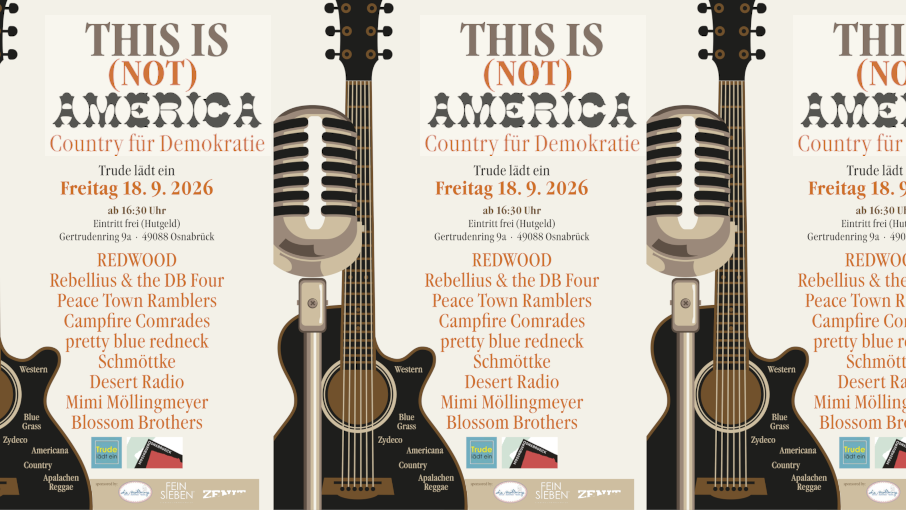THIS IS (NOT) AMERICA Country für Demokratie