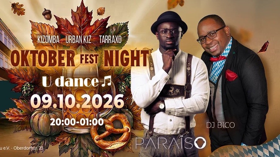 Kizomba • Urban Kiz • Tarraxo