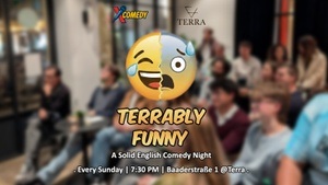 Terrably Funny! English Comedy Night @Terra