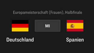 FRAUEN-EM // HALBFINALE // Deutschland vs. Spanien