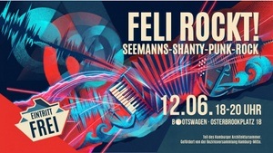 FELI ROCKT · Open-Air Akkordeon-Hafenrock