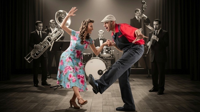 Swing im Saal - mit live Musik