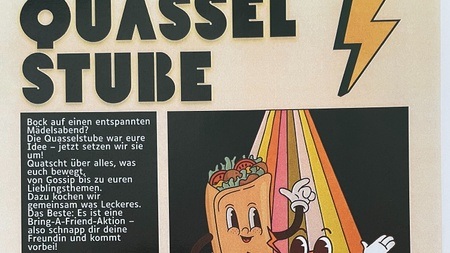 Kratzbürsten-Freitag: Quasselstrippe jeden 1. Freitag im Monat für alle Mädchen ab 12 Jahren