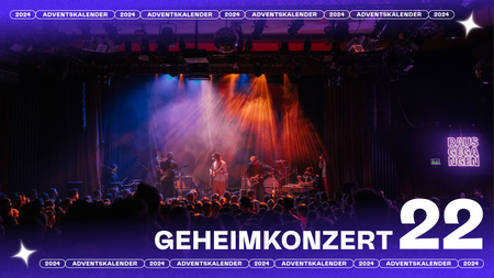 22. Türchen: Geheimkonzert Gutschein by Rausgegangen ✨