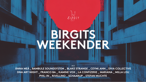 Birgits Weekender with SCHAARUP, Rivellino, FRANCO BA, DiVa Collective, Stefan Muchte