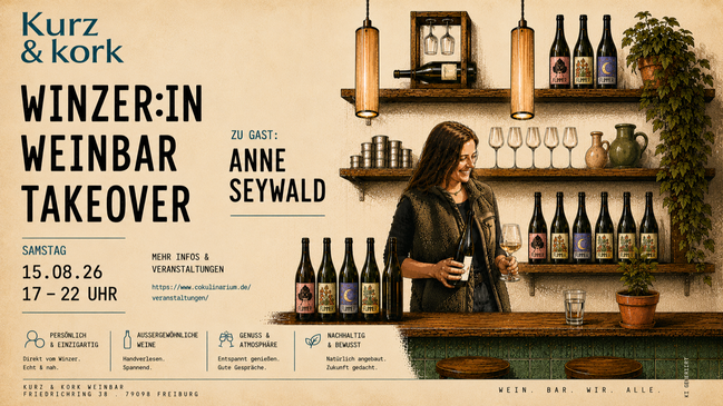 Winzer:in Weinbar Takeover