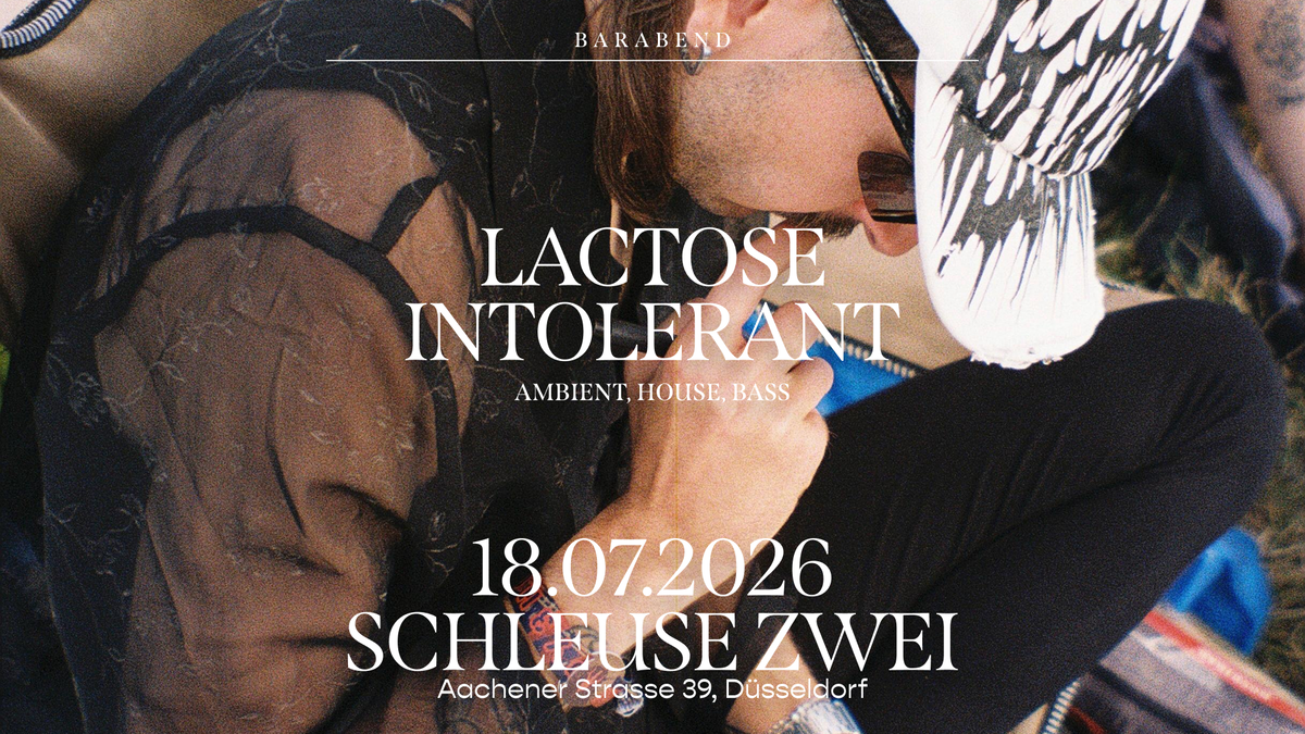 Barabend mit DJ-Set – Lactose Intolerant