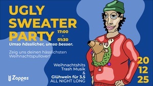 UGLY Sweater Party in der Zappes Zentrale
