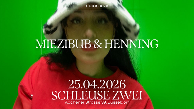 Club-Bar mit DJ-Set – Miezibub & Henning