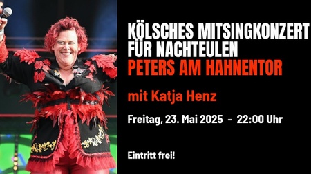MitSingKunzät vür Naaksüüle, kostenloses Mitsingkonzert mit Katja Henz