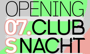 OPENING CLUBNACHT + SHRIMPS OPENAIR