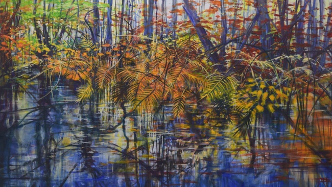 Rainer Bauer "Wider jede Geometrie – Landschaften"