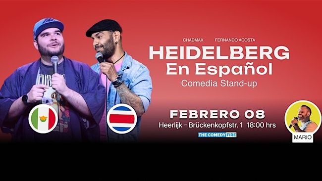 Heidelberg en Español #5 - Comedia stand-up en tu idioma - Con Chadmax