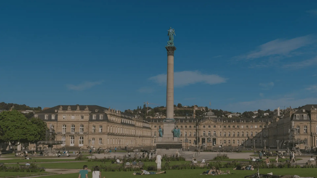 Stadtansicht von Stuttgart als Kulisse der Outdoor-Gameshow Adventure Battle