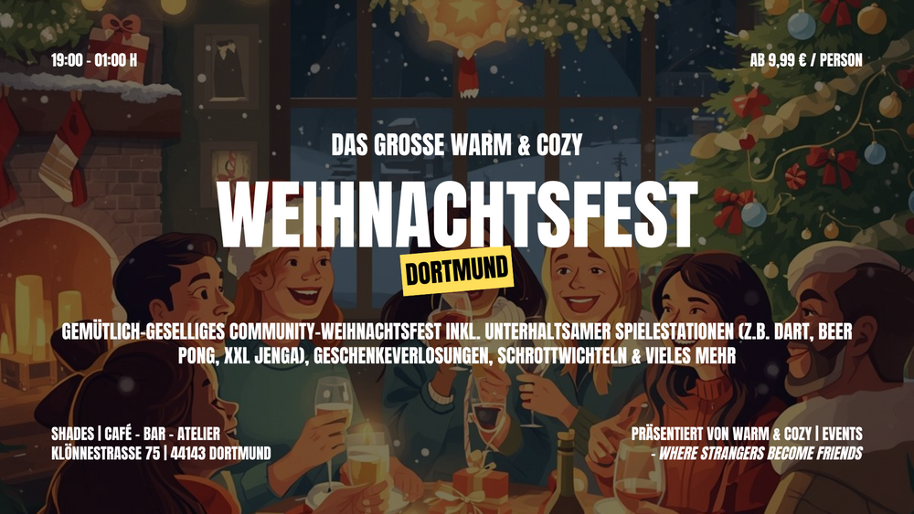 Das warm & cozy Community-Weihnachtsfest