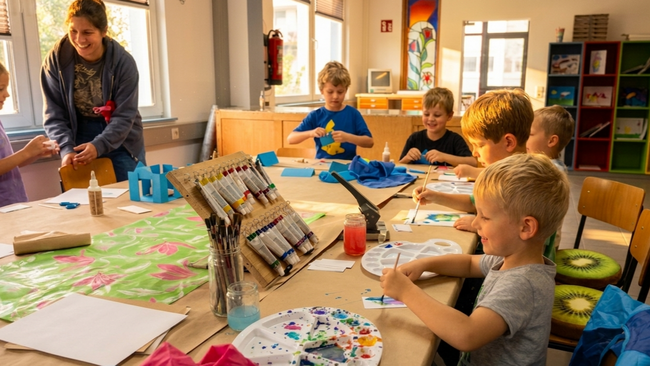 Sommerferienkurs in Köln für Kinder: Kunst & Malen (ab 8 Jahre)