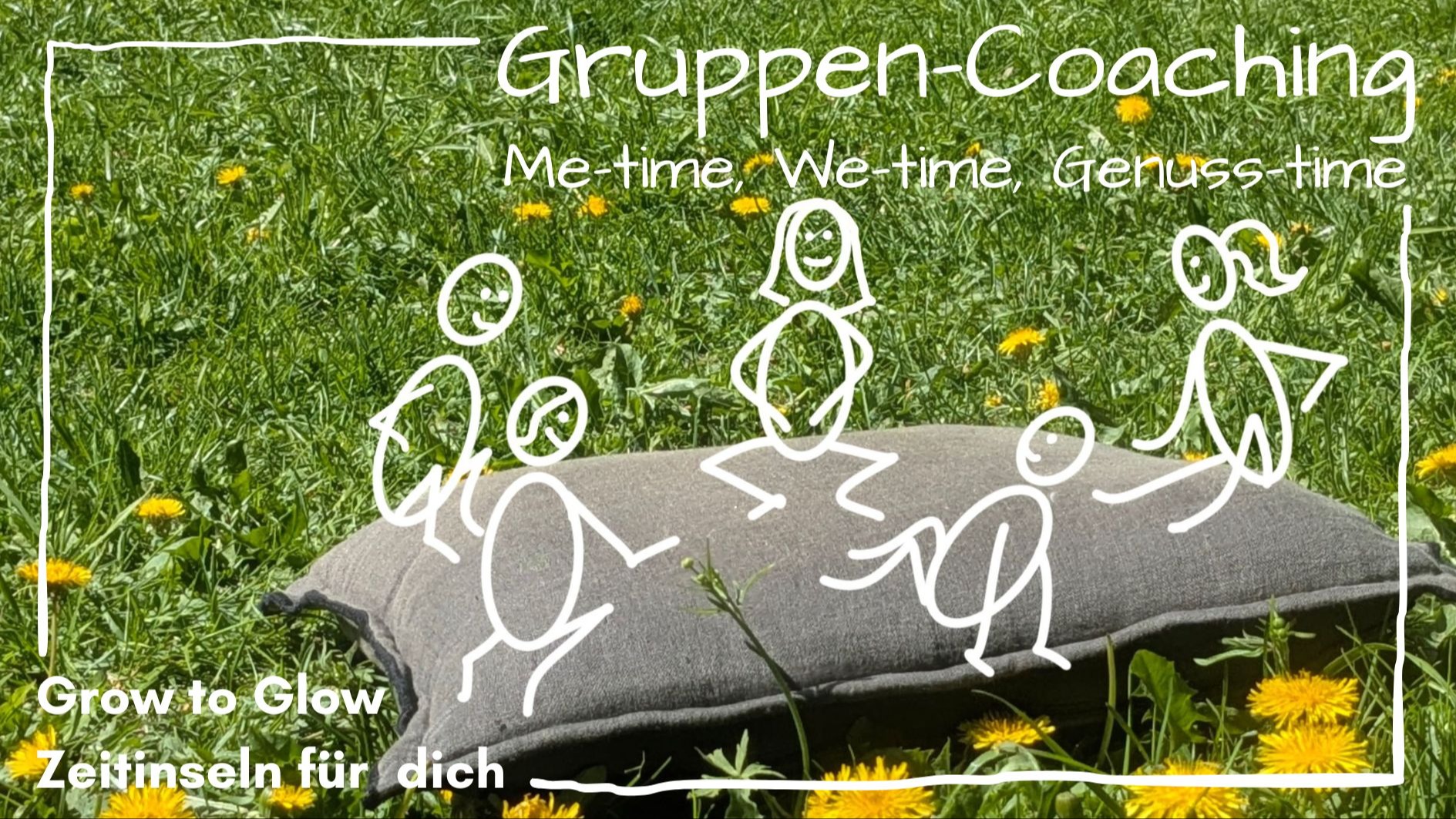 Zeitinsel für dich: me-time, we-time, Genuss-time (Selbstcoaching-Gruppe)