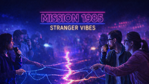 Mission 1985 - Stranger Vibes (Neon, Rätsel & Action)
