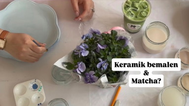 ✨Keramik bemalen I Matcha I Mocktails✨ Basic Ticket