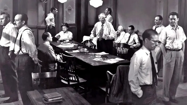 12 ANGRY MEN · DIE ZWÖLF GESCHWORENEN | Stationen der Filmgeschichte - Black Box im Filmmuseum Düsseldorf