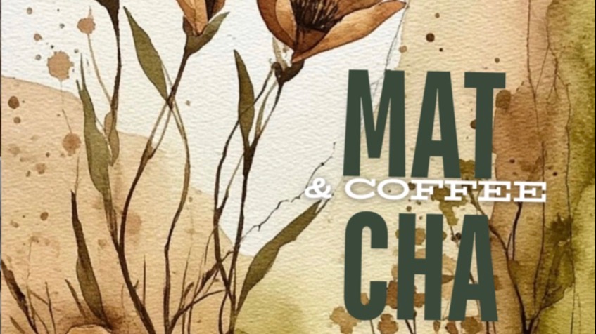 Titelbild der Veranstaltung Matcha & Coffee Paint Workshop