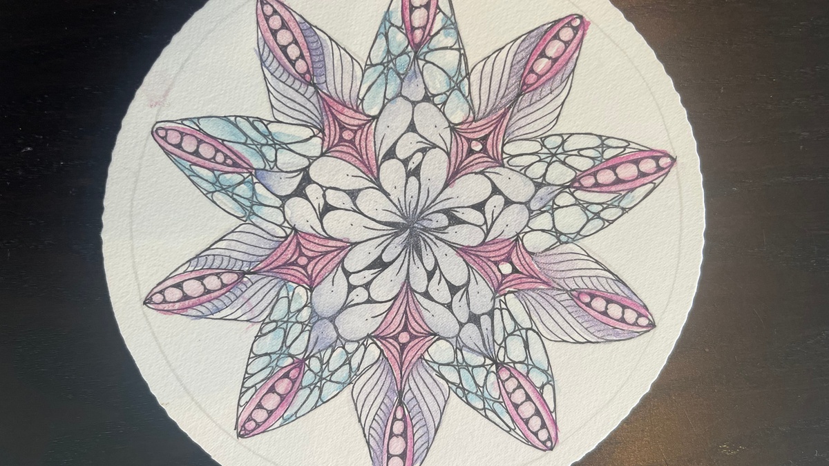 Zentangle-Workshop - entspanntes Malen + optional Yoga