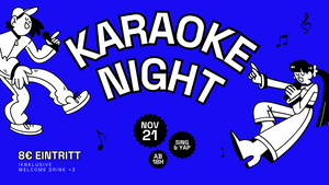 Sing & Yap – Karaokeabend w/ Bar Konvex