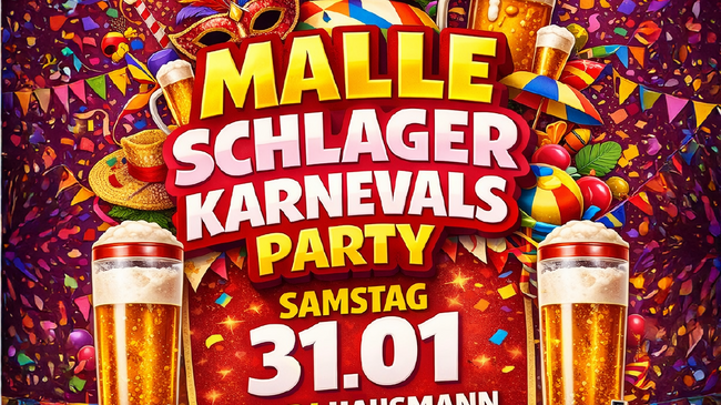 Schlager Malle Karnevalsparty SPECIAL im Hamtorkrug!