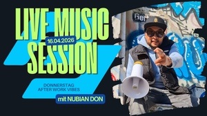 Live Music Session mit NUBIAN DON✨