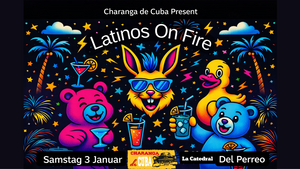 🔥 Latinos On Fire – Latin Beats & Party Night