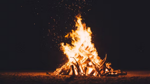 Gemütliches Osterfeuer