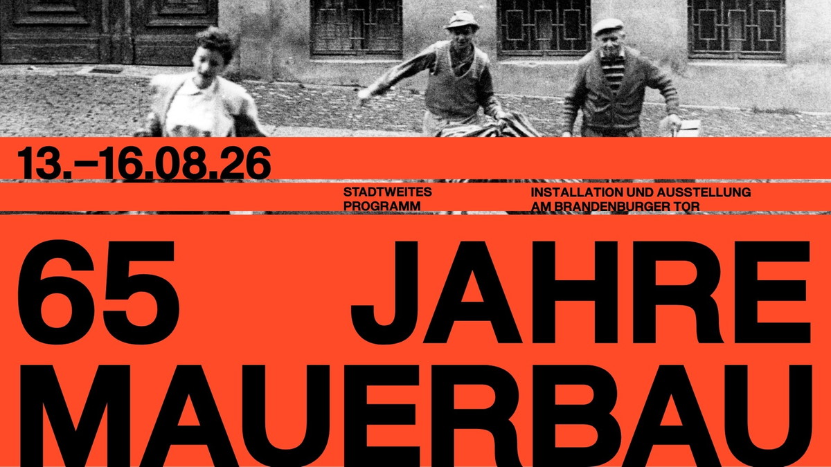 Titelbild der Veranstaltung 65 Jahre Mauerfall