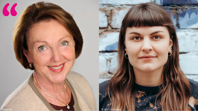 Gegen das Vergessen – Eva Umlauf und Susanne Siegert zwischen Zeitzeugenschaft und digitalem Gedenken