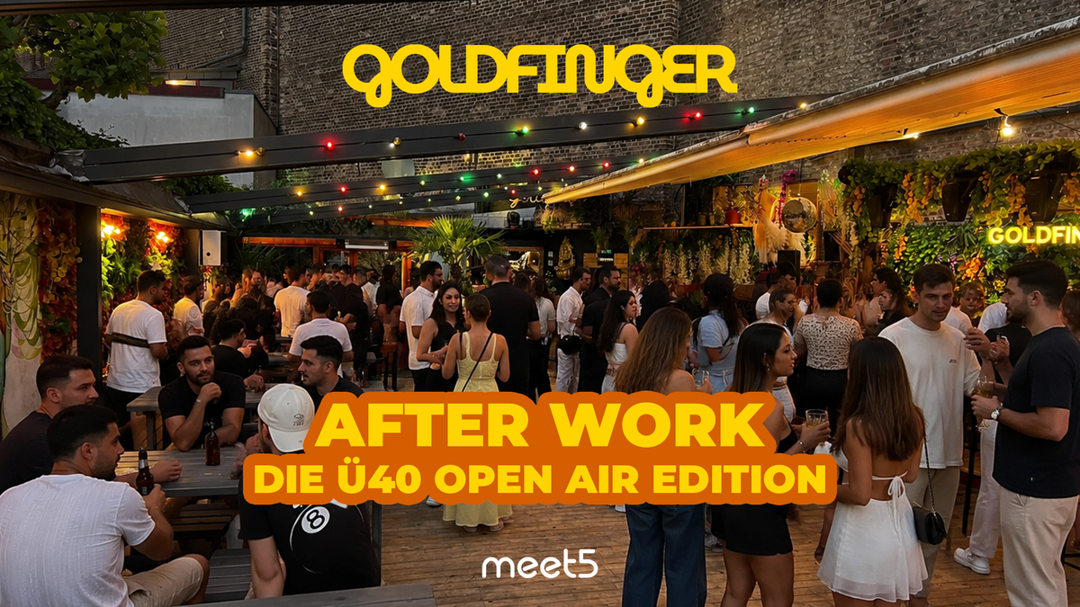Titelbild der Veranstaltung AFTER WORK – Die Ü40 Open Air Edition