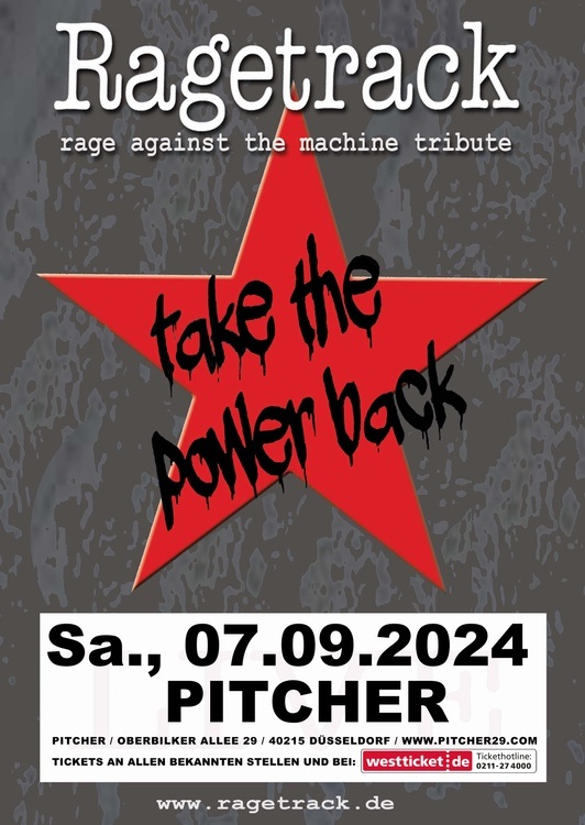 RAGETRACK play RAGE AGAINST THE MACHINE