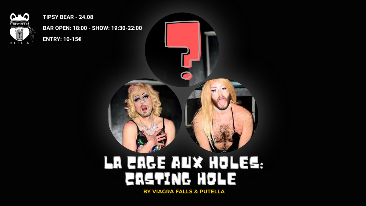 Titelbild der Veranstaltung LA CAGE AUX HOLES