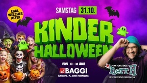 KINDER HALLOWEEN 2026 - HerrH Live! Die Show mit Animation & Mitmach-Spaß