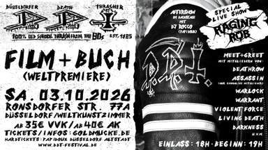 DDT FILM + BUCH + Live Show: RAGING ROB - Weltpremiere