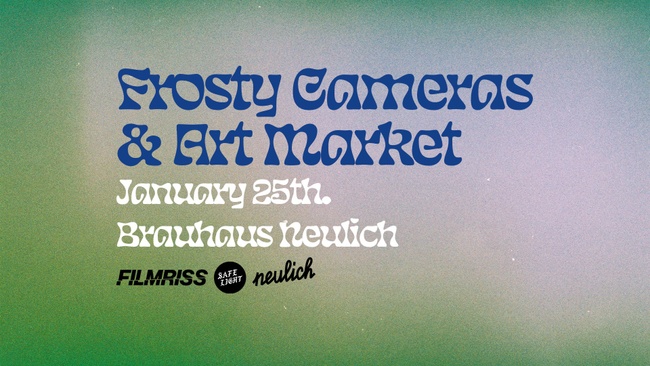 Frosty Cameras & Art Market by Filmriss Photoclub