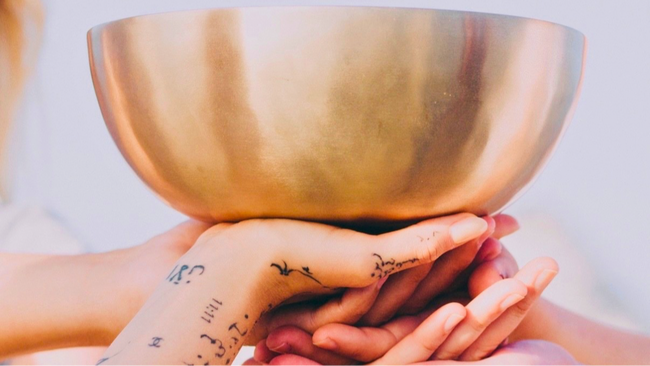 Entspannen mit Klangschalen - Workshop zum Kennenlernen