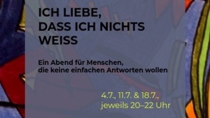 Ich liebe, dass ich nichts weiß