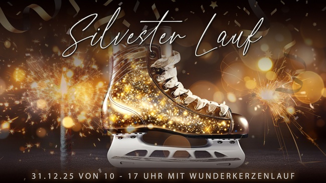 Silvester Lauf - Schlittschuh Bahn - Winterwelt Grünau