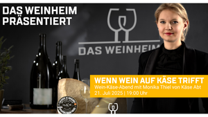 Wein-Käseverkostung mit Käse Abt im DAS WEINHEIM